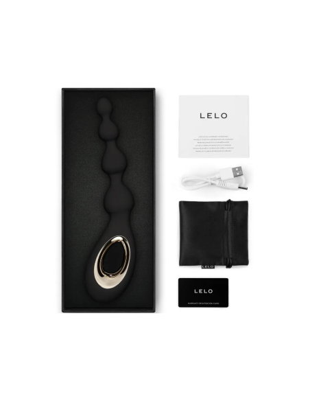 LELO - SORAYA BEADS BLACK ANAL MASSAGER