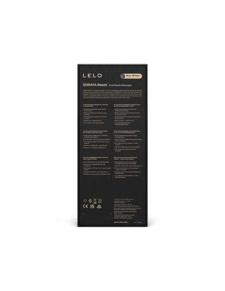 LELO - SORAYA BEADS BLACK ANAL MASSAGER
