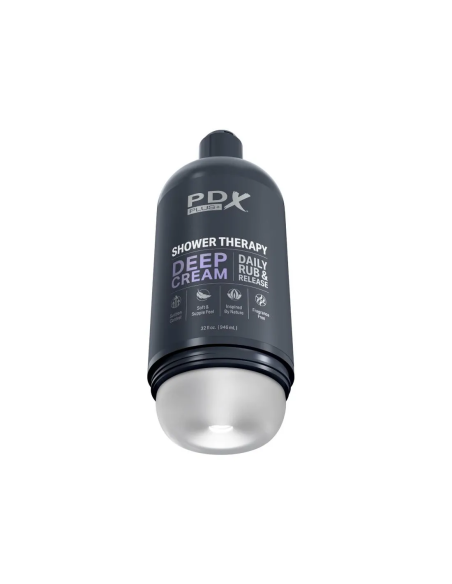 PDX PLUS - STROKER MASTURBATOR DISCREET DEEP CREAM SHAMPOO BOTTLE DESIGN