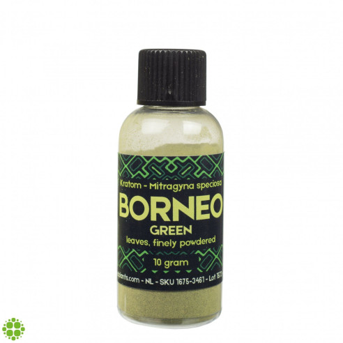 Kratom Borneo green (Sacred Plants) finely powdered