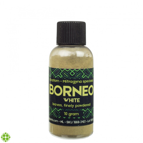 Kratom Borneo White (Sacred Plants) finely powdered  - 1