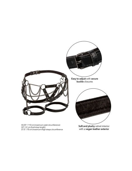 CALEXOTICS - EUPHORIA MULTICHAIN THIGH HARNESS PREMIUM