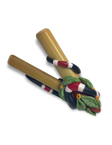 Bamboo Kuripe - Sacred Serpent