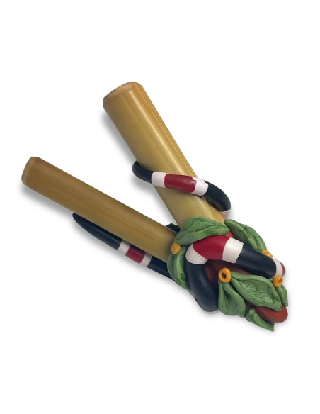 Bamboo Kuripe - Sacred Serpent