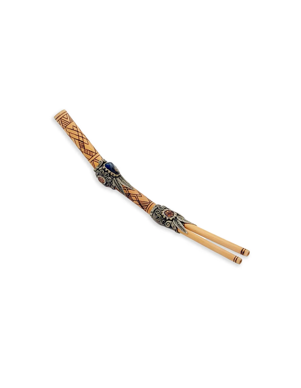 Double Barrel Bamboo Tepi – Kenê – Tete Pawã Arts Studio