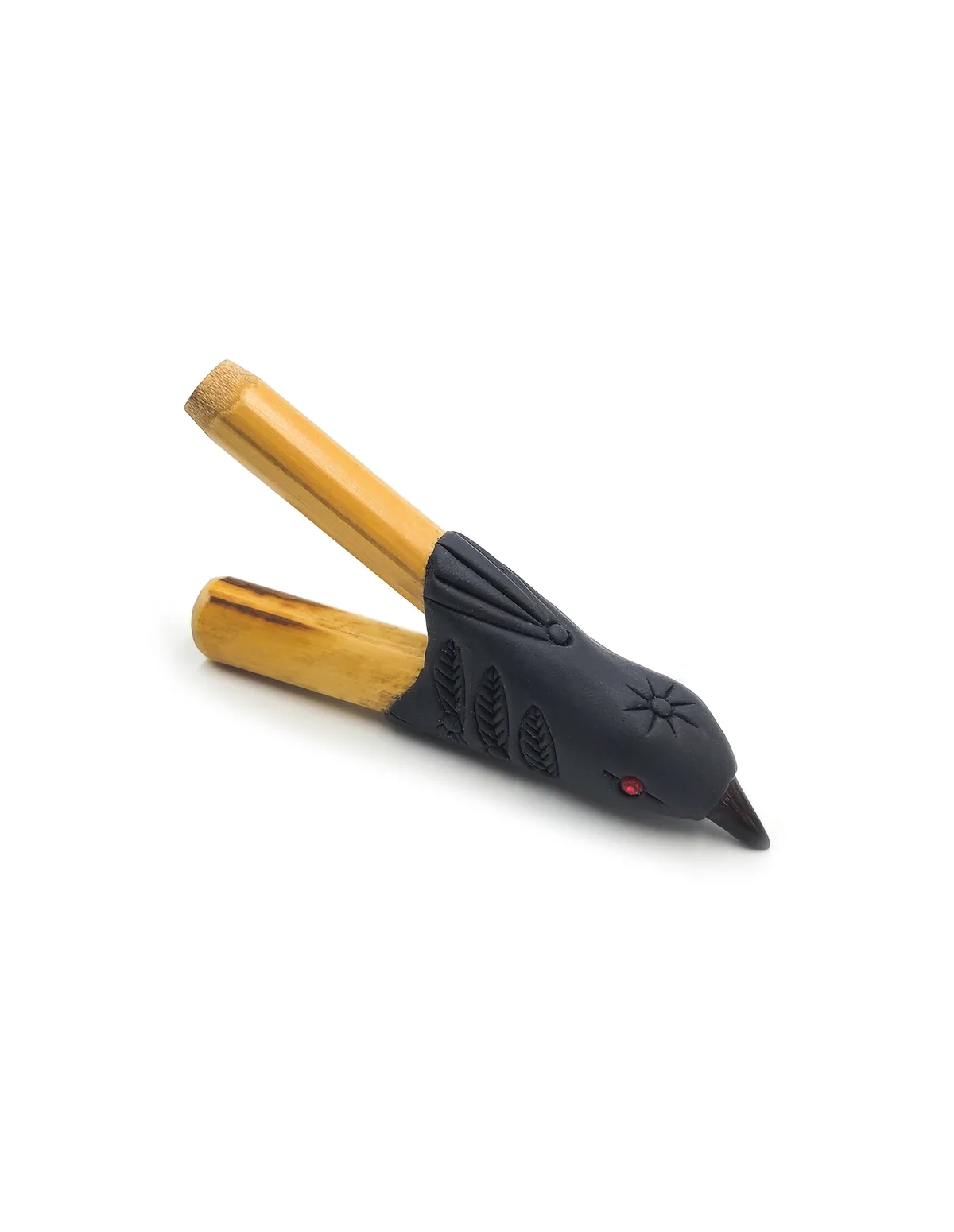 Bamboo Kuripe – Black Bird