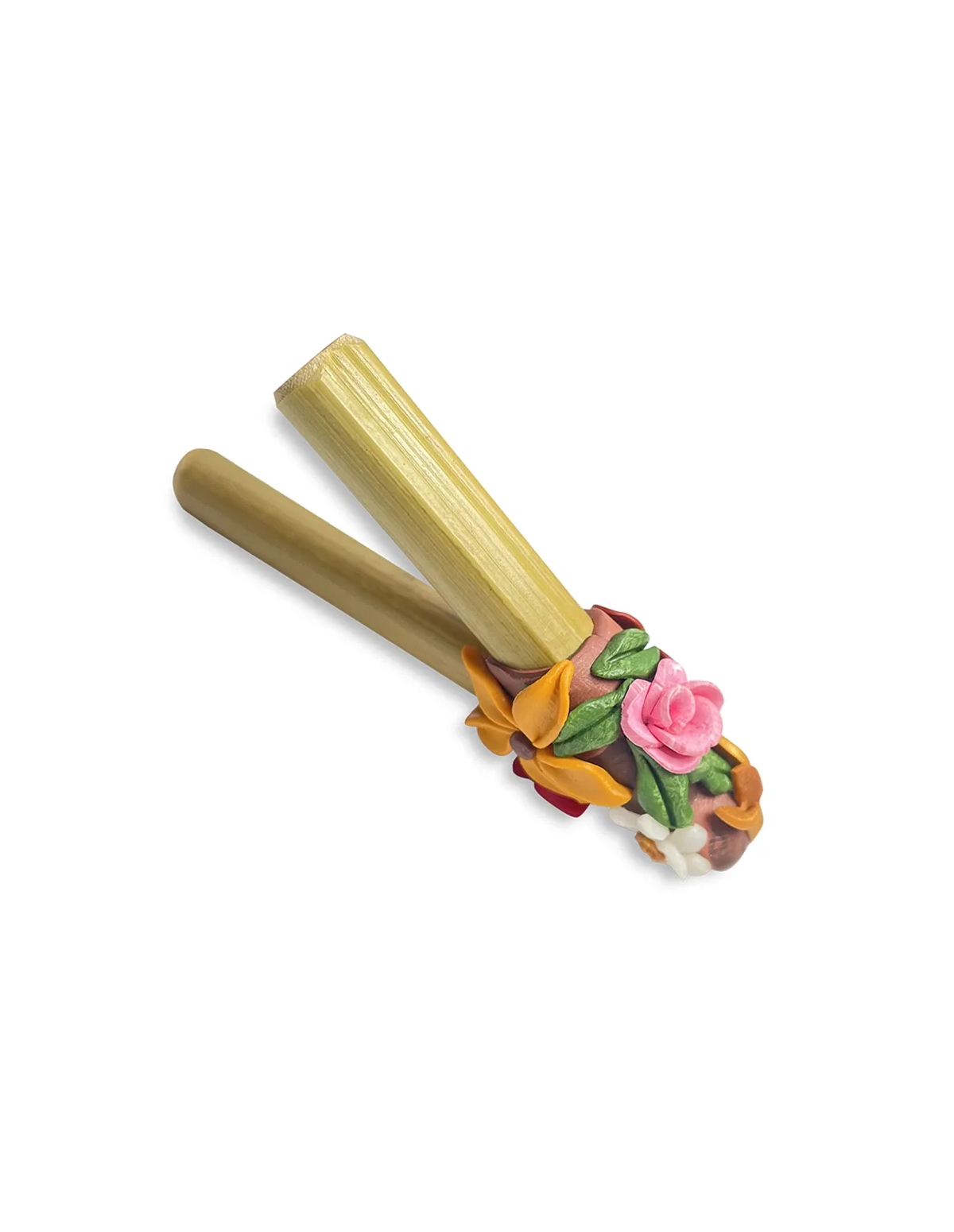 Bamboo Kuripe – Flower Power