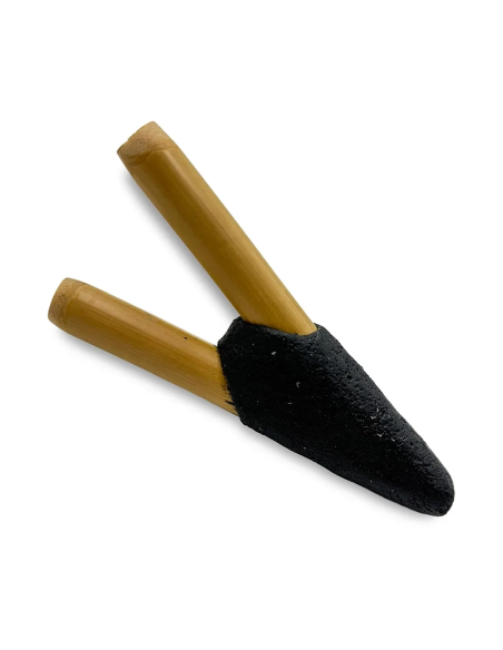 Bamboo Kuripe – Simple Black