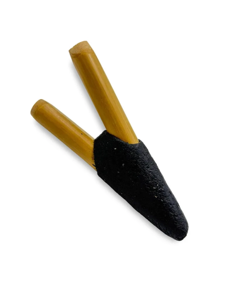 Bamboo Kuripe – Simple Black