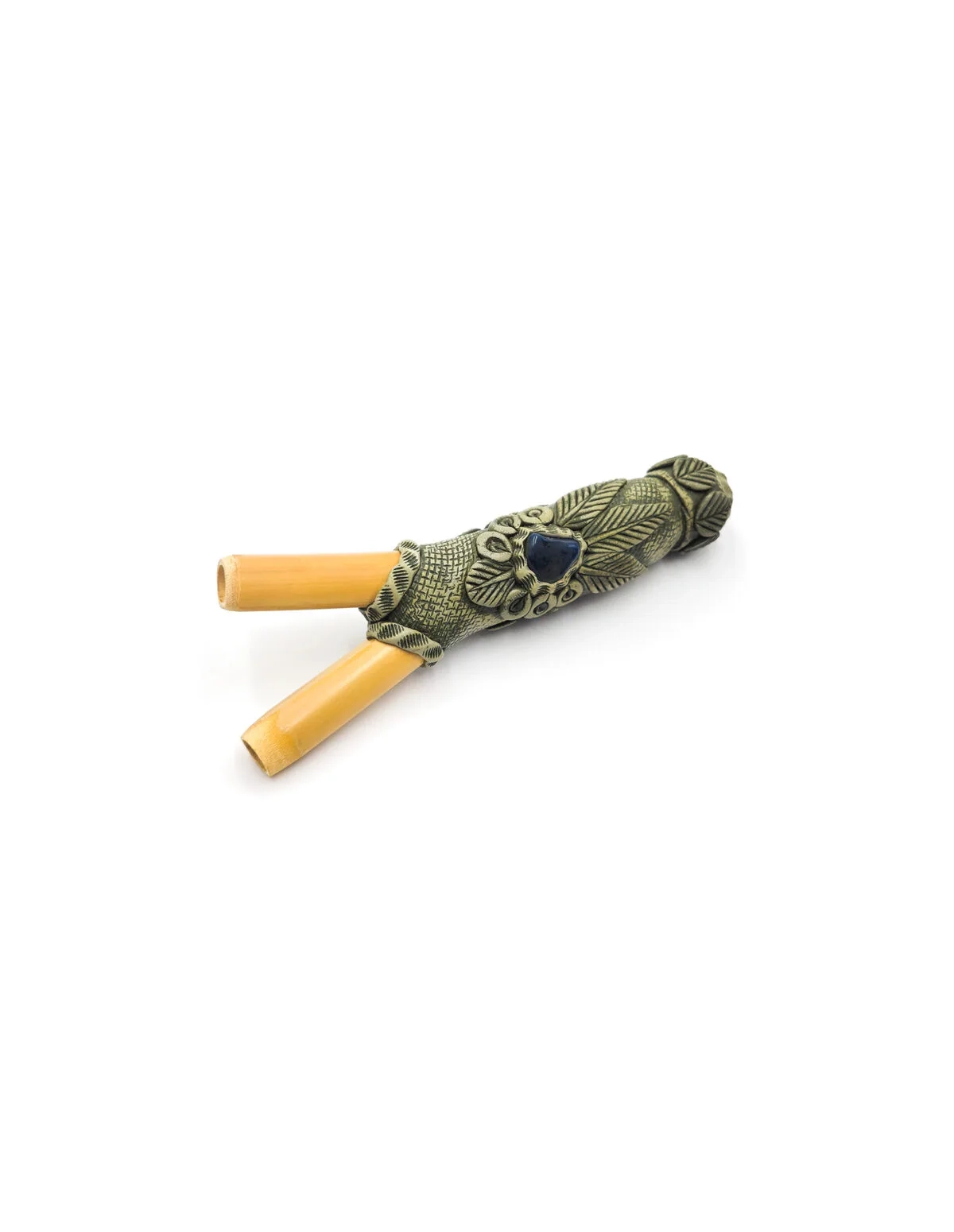Kuripe with Snuff Container