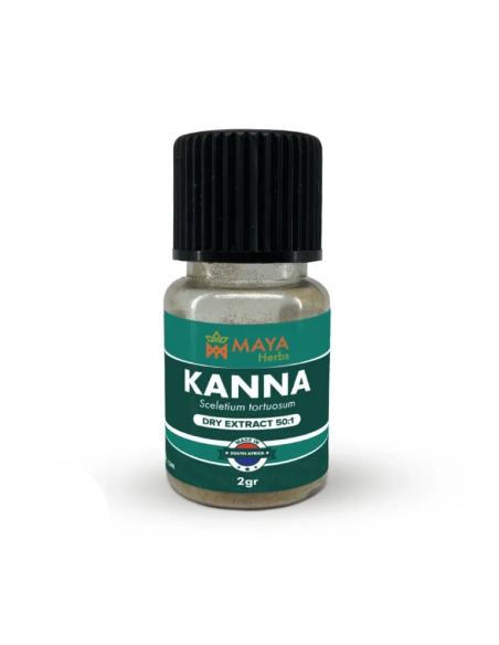 Dry Kanna Extract 50:1 (Sceletium Tortuosum) – From Thailand