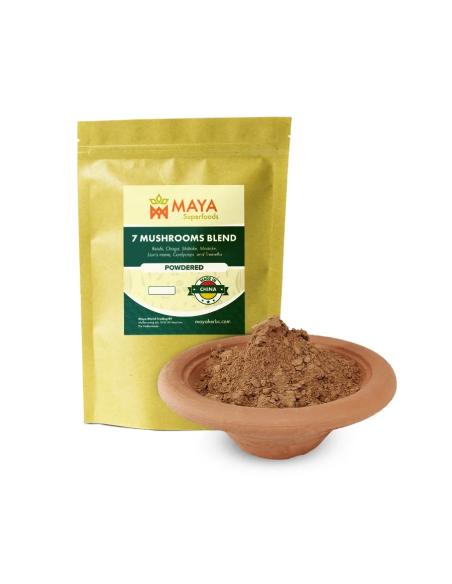 7 Mushrooms Mix – Reishi, Chaga, Shiitake, Maitake, Lion’s mane, Cordyceps  and Tremella