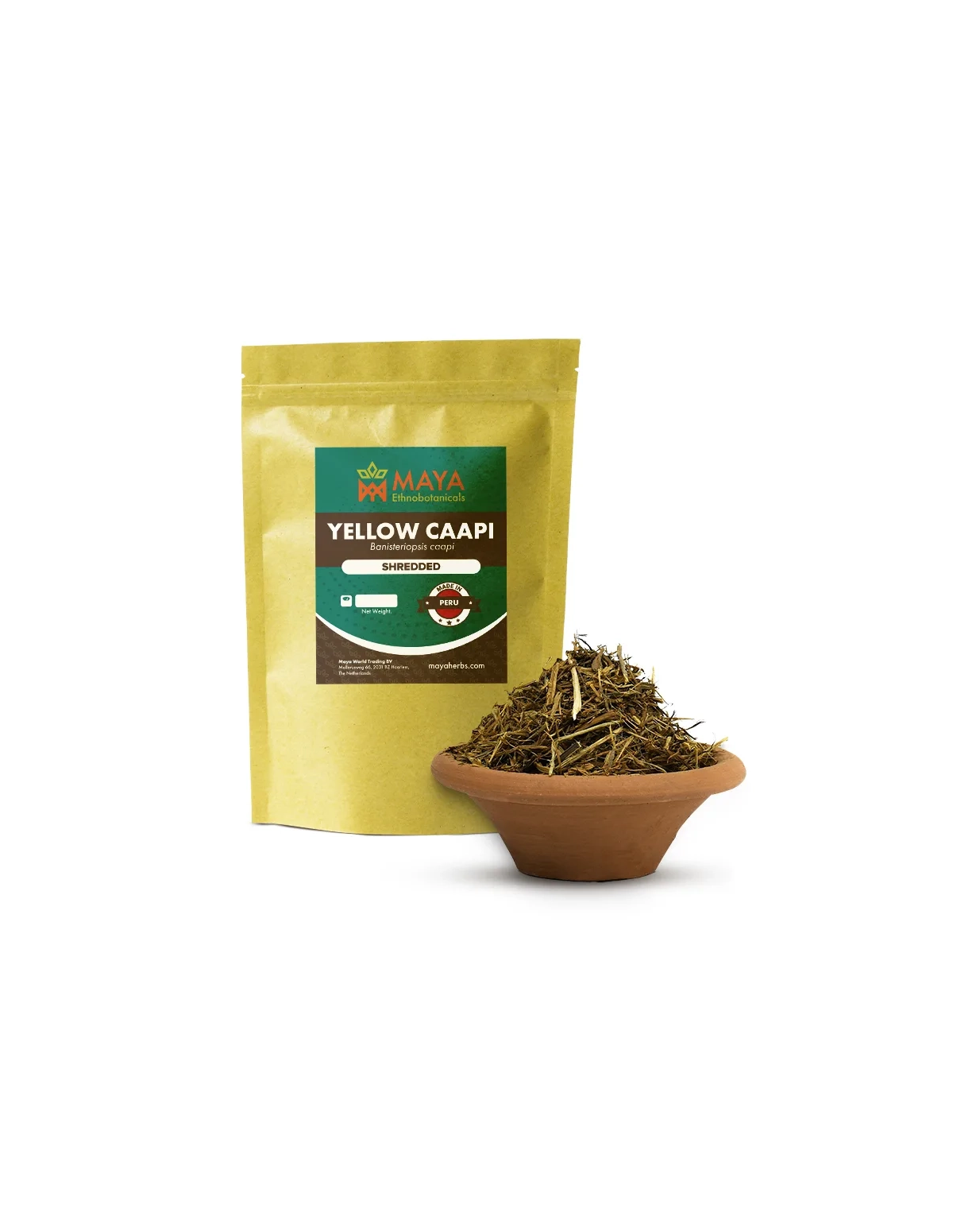 Yellow Ayahuasca (Banisteriopsis Caapi) – Shredded Vine From Peru