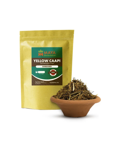 Yellow Ayahuasca (Banisteriopsis Caapi) – Shredded Vine From Peru