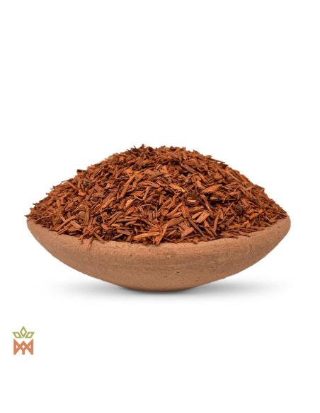 African Coralwood from Gabon - Shredded Wood, Pterocarpus soyauxii