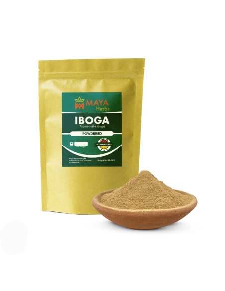 Iboga (Tabernanthe Iboga) – Strong Finely Powdered Root Bark from Cameroon