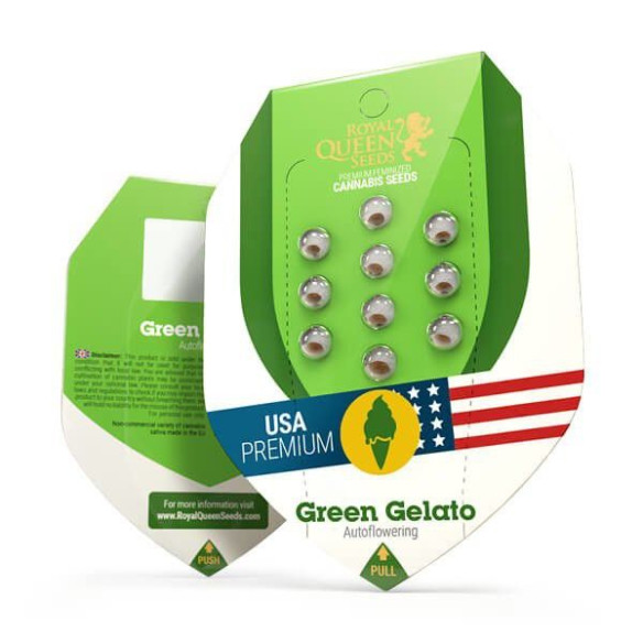 Green Gelato Automatic - Royal Queen Seeds  - 2 Green Gelato Automatic - Royal Queen Seeds  - 2