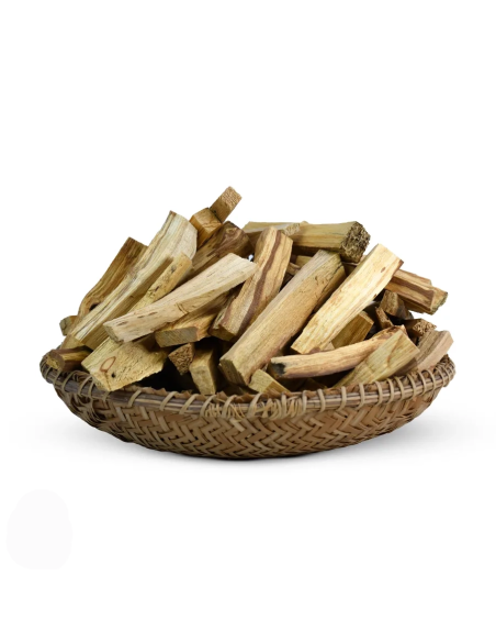 Palo Santo (Bursera Graveolens) – Kleine gehackte Holzstücke aus Peru