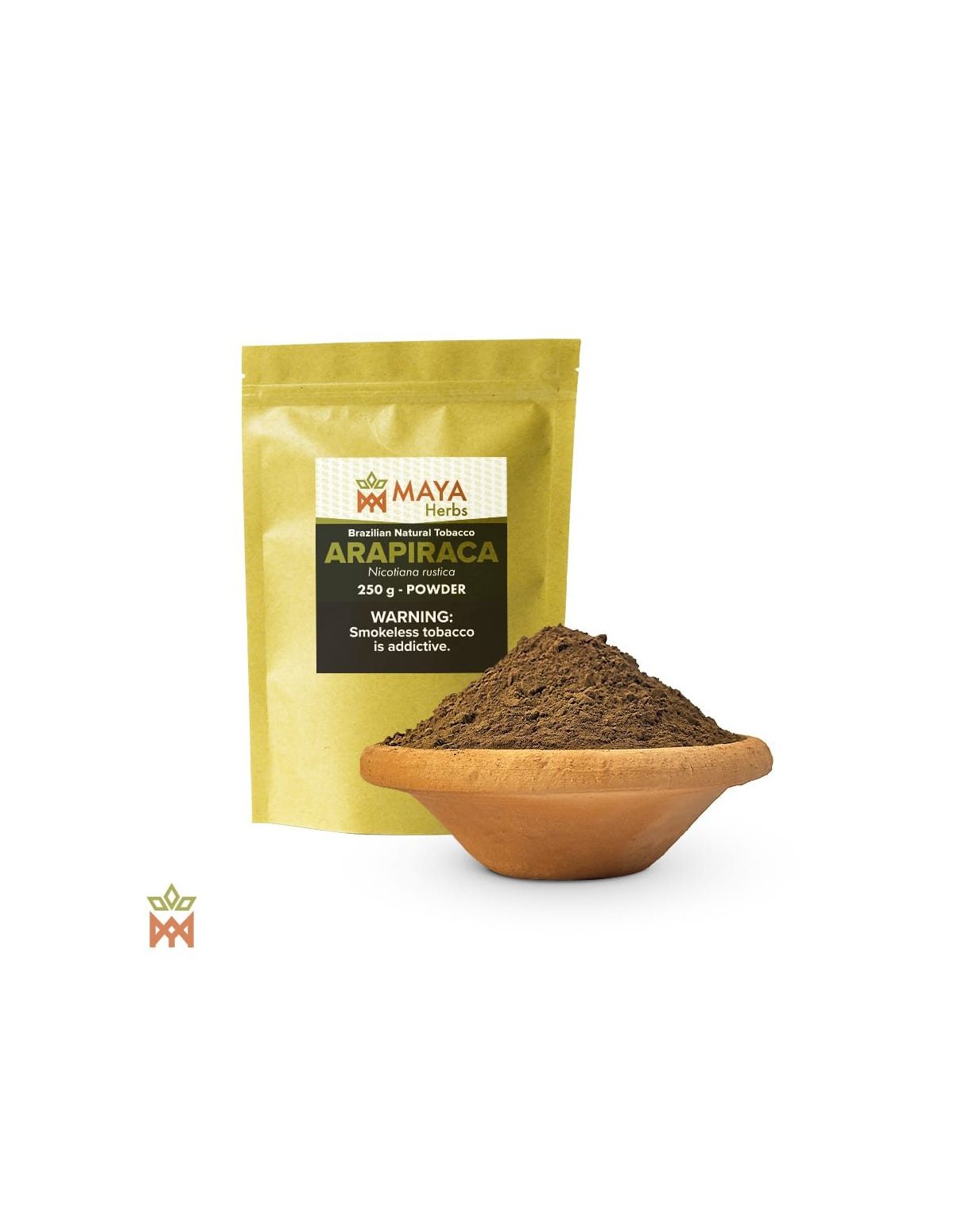 Arapiraca Mapacho from Brazil - Powdered Leaf, Nicotiana rustica