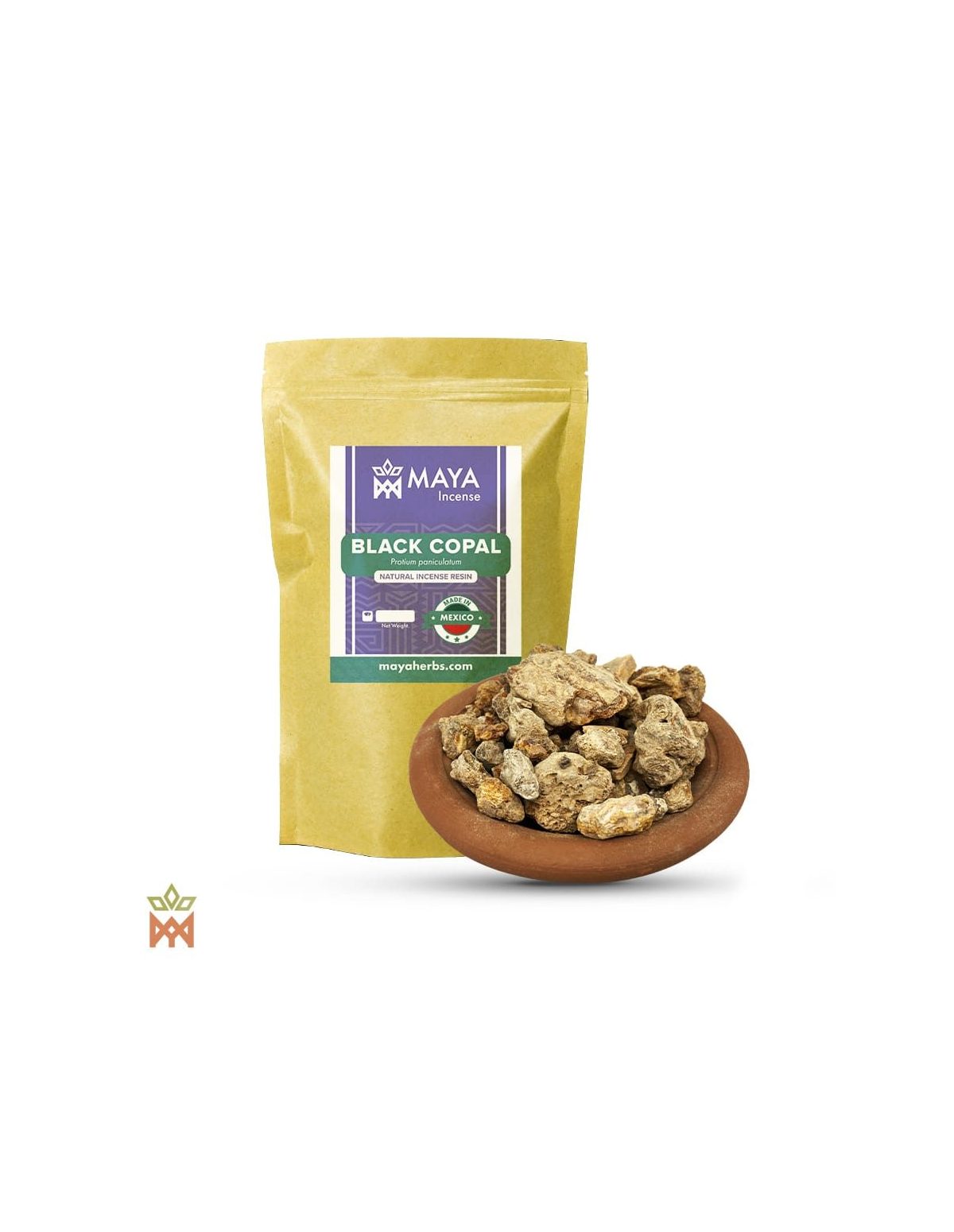 Mexican Black Copal - Tree Sap Incense Resin, Protium paniculatum