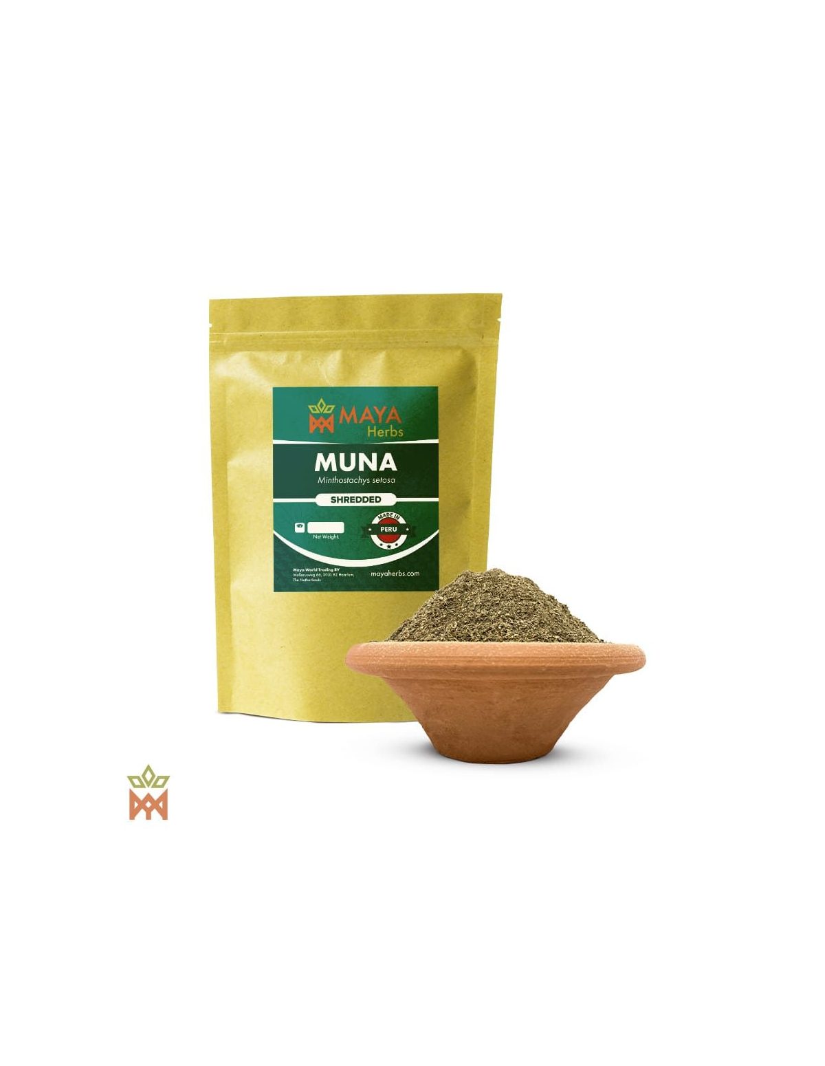 Peruanische Muña - Zerkleinertes Kraut, Minthostachys setosa
