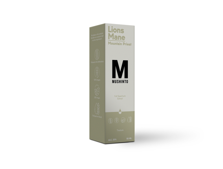 Mushinto Lion's Mane Tincture / extrait - 3 Mushinto Lion's Mane Tincture / extrait - 3