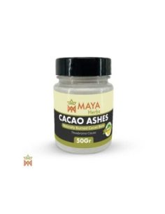 Cendre d’écorce de cacao du Brésil - Poudre fine,...
