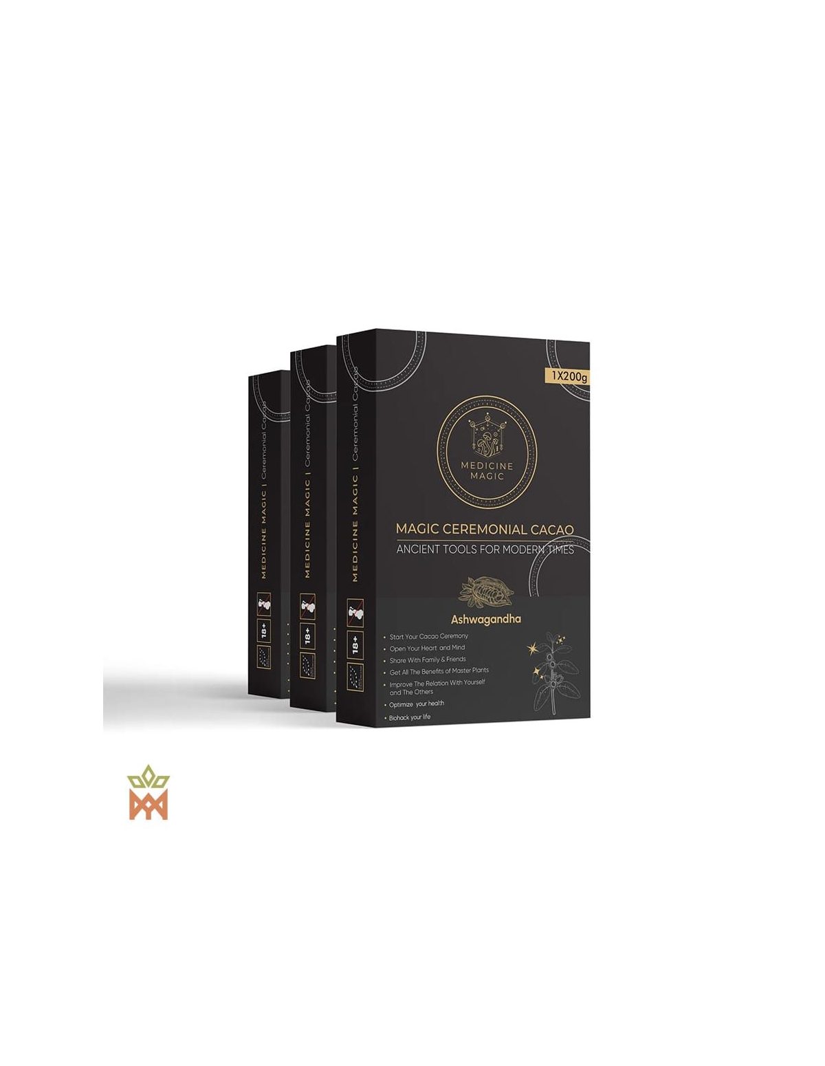 Kolumbianischer Kakao mit Ashwagandha - Zeremonielle Samenmischung, Theobroma cacao