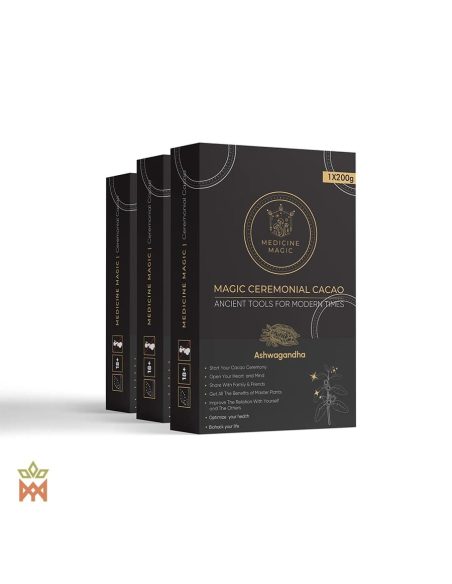 Kolumbianischer Kakao mit Ashwagandha - Zeremonielle Samenmischung, Theobroma cacao