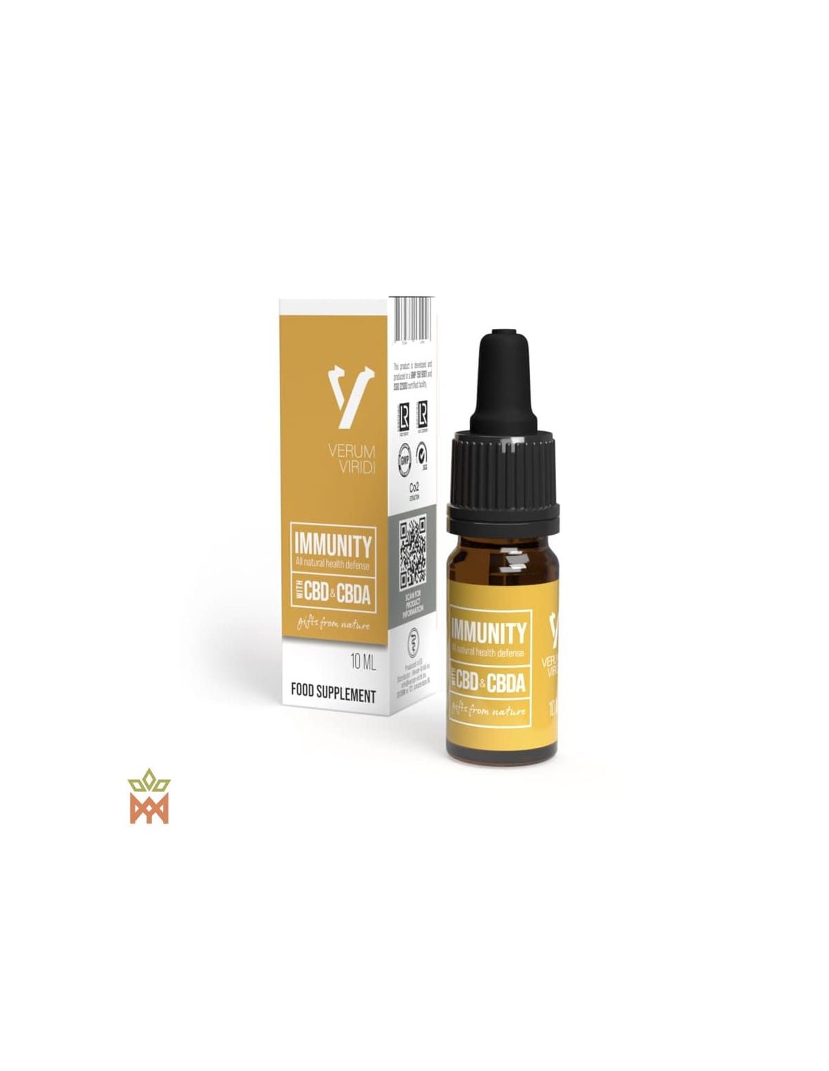 Verum Viridi Granatapfelmischung aus den Niederlanden - Pflanzenöl 10 ml, Cannabidiol