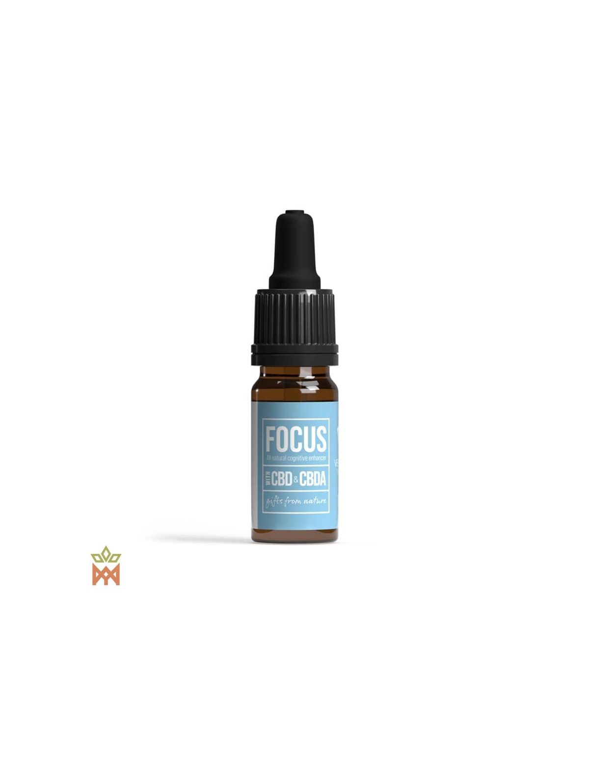 Verum Viridi Focus aus den Niederlanden - CBD- und CBDA-Öl 10 ml, Cannabidiol
