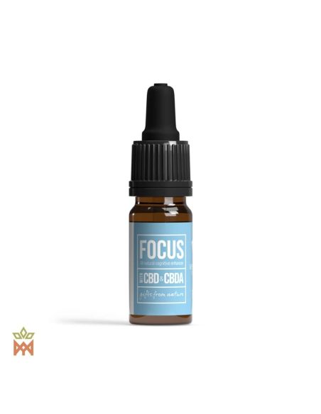 Dutch Verum Viridi Focus - 10 ml CBD and CBDA oil, Cannabidiol
