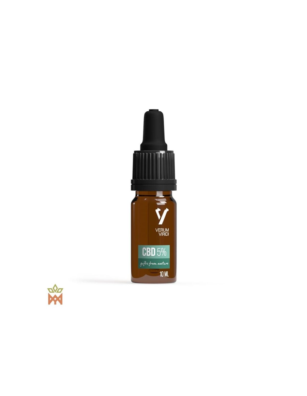 Dutch Verum Viridi CBD - 5% isolate oil in 10 or 30 ml, Cannabidiol