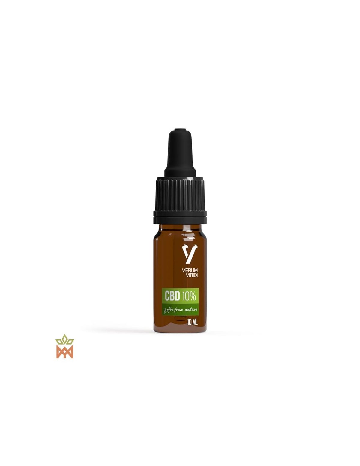 Verum Viridi CBD aus den Niederlanden - 10% Isolatöl in 10 oder 30 ml, Cannabidiol