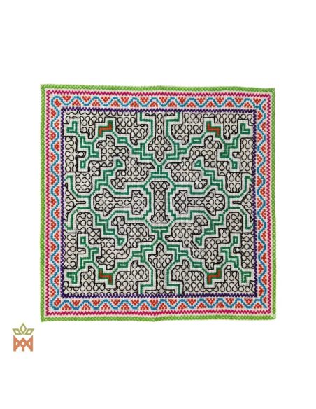 Shipibo Decorative Textile - Choice of Ten Designs
