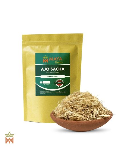 Ajo Sacha aus Peru - Geschreddertes Holz, Mansoa alliacea