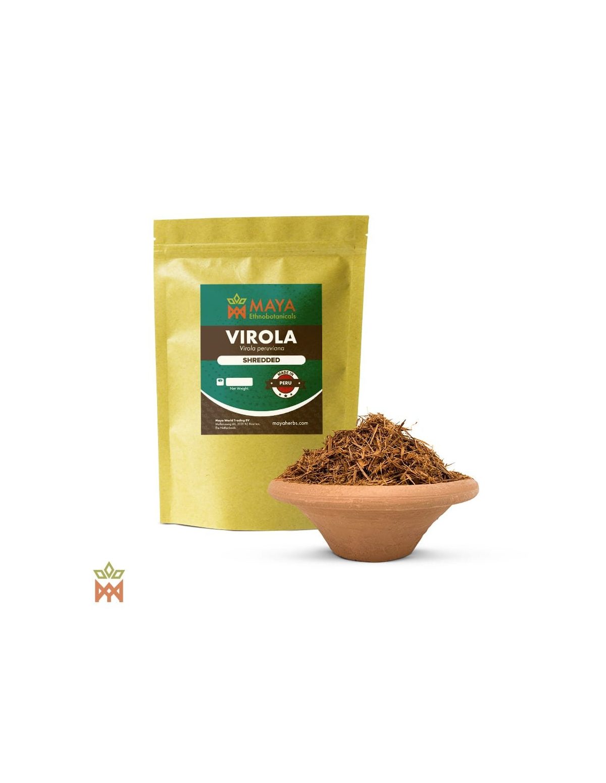Virola aus Peru - Geschredderte Rinde, Virola peruviana