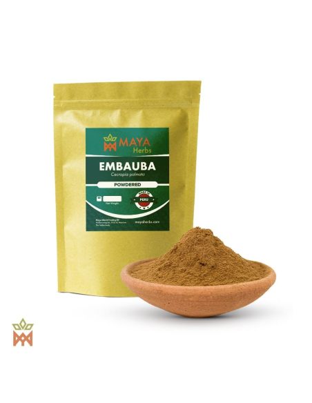 Peruvian Embauba - Powdered Leaf, Cecropia palmata