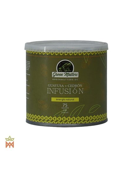 Guayusa et cedrón d’Équateur - Mélange de feuilles coupées, Ilex guayusa