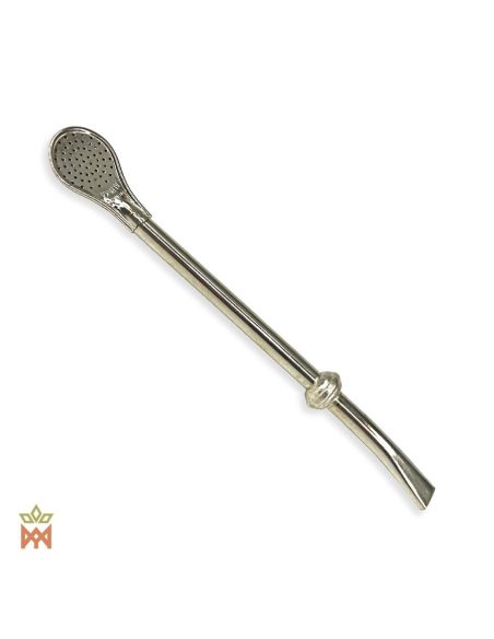 Paraguayan Yerba Mate Bombilla - Metal Drinking Straw