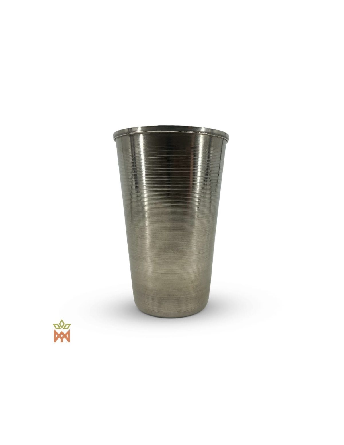 Mate-Becher aus Paraguay - Metallgefäß