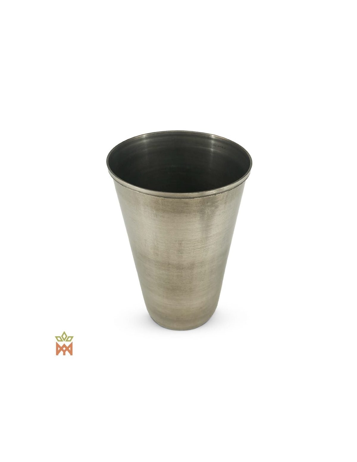 Mate-Becher aus Paraguay - Metallgefäß