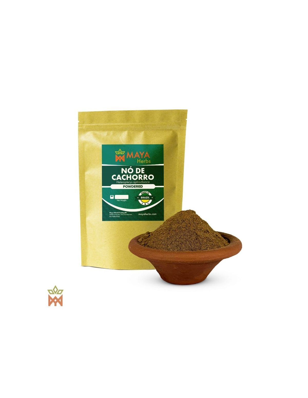 Nó de Cachorro from Brazil - Powdered root, Heteropterys aphrodisiaca