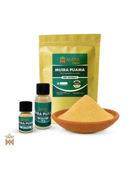 Brazilian Muira Puama - Dry Bark and Root Extract, Ptychopetalum olacoides