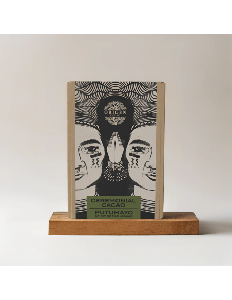 Cacao du Putumayo en Colombie - Barre crue de graines 450 g, Theobroma cacao