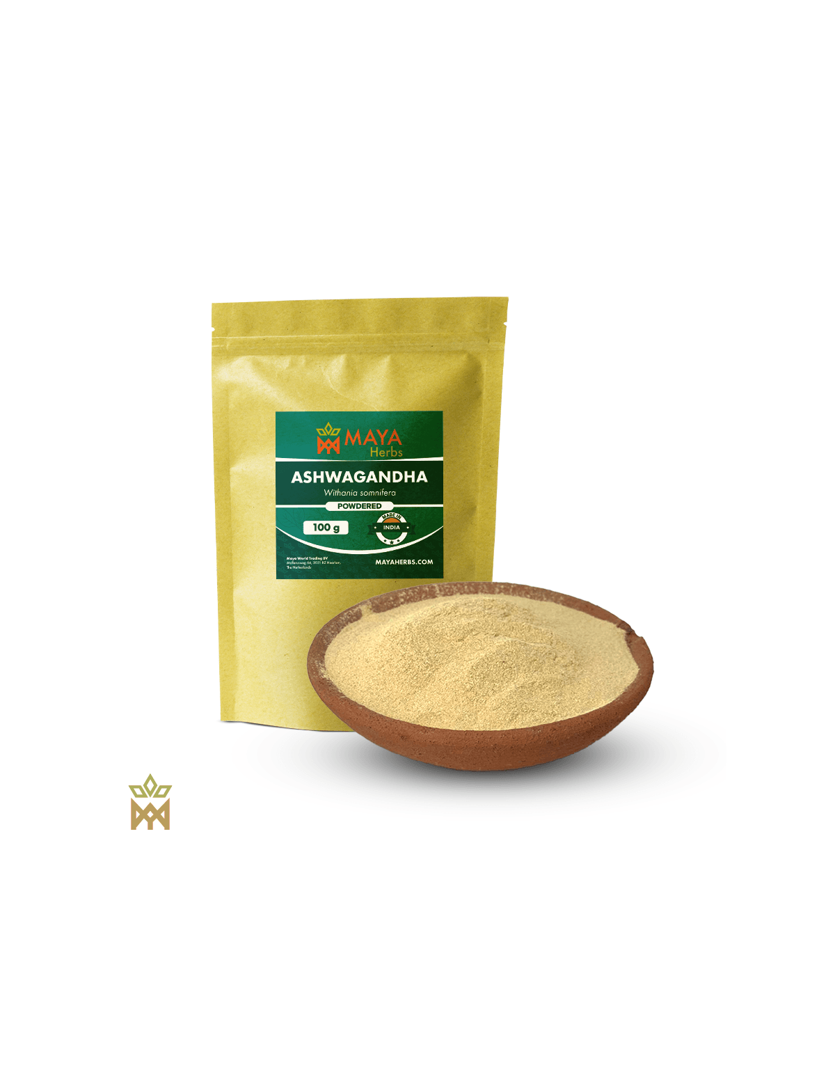 Ashwagandha d’Inde - Poudre de racine, Withania somnifera