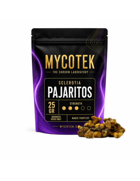 Magic Truffles - Psilocybe PAJARITOS - Mycotek 25 GR