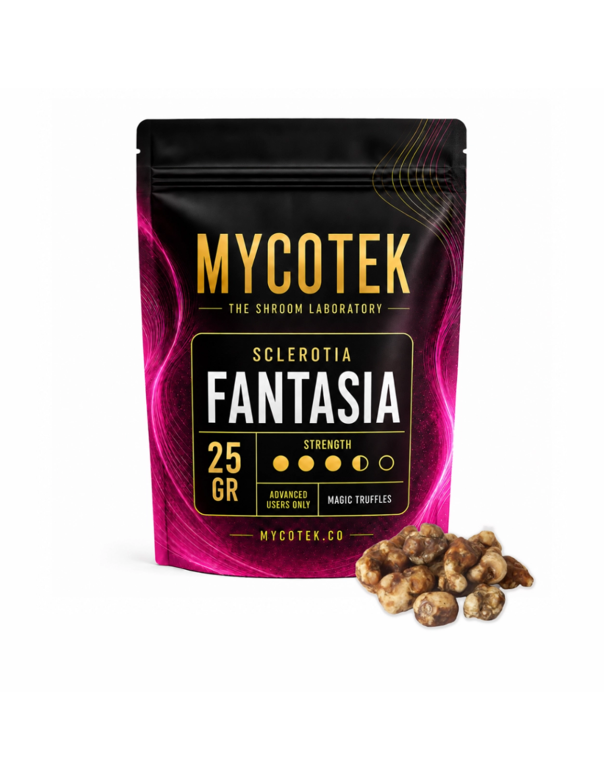 Magic Truffles - Psilocybe FANTASIA - Mycotek 25 GR