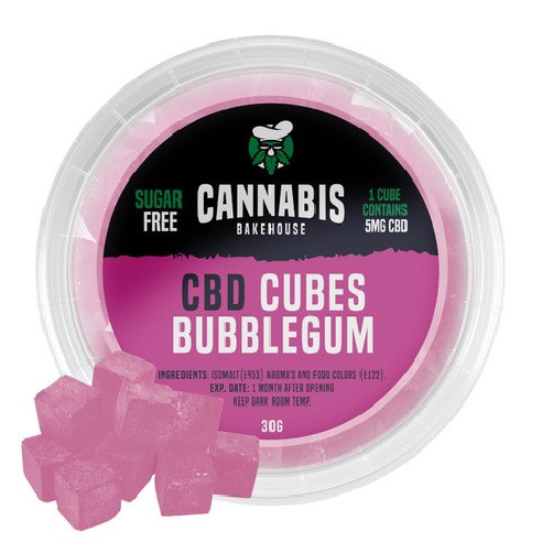 CBH – Cannabis Cubes Bubblegum, 30 gram