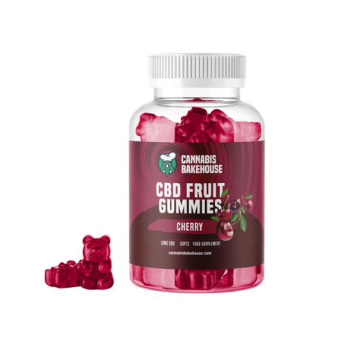 CBH – CBD Gummy Bears Cherry, 30pcs